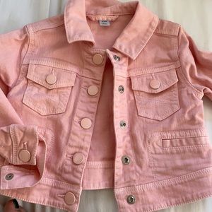 Pink jean jacket